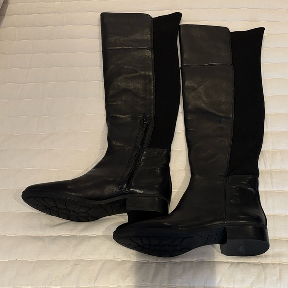 Sam Edelman Shoes - Sam Edelman Pam Boots- NWOT Black leather over the knee. No box.